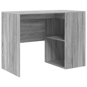 vidaXL Bureau Gris Sonoma 102 x 50 x 75 cm Bois d'ing&eacute;nierie