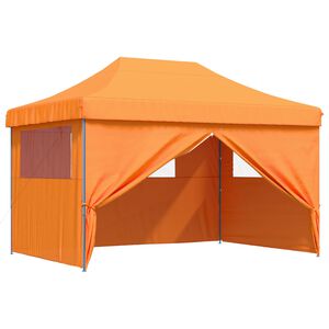 vidaXL Tente de f&ecirc;te Orange 279 x 410 x 315 cm Tissu Oxford