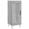 vidaXL Buffet Sonoma gris 34,5x34x90 cm Bois d'ing&eacute;nierie