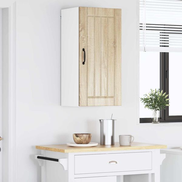 vidaXL Armoire de cuisine Lucca Ch&ecirc;ne Sonoma 40 x 31 x 80 cm
