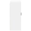 vidaXL Armoire de cuisine Lucca Blanc brillant 80 x 31 x 80 cm