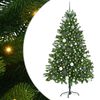 vidaXL Sapin de No&euml;l avec 300 LED avec support Vert 180 cm PE