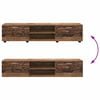 vidaXL Ensemble meuble TV FLORIN Bois ancien Bois d'ing&eacute;nierie