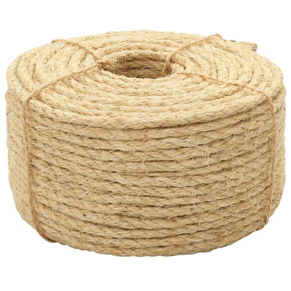 vidaXL Corde 100 % en sisal 8 mm 100 m