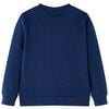 Sweatshirt pour enfants bleu marine 104