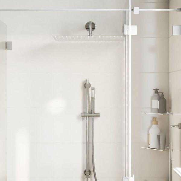 vidaXL Pomme de douche pluie acier inoxydable 304 50x50 cm carr&eacute;e