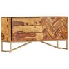 vidaXL Buffet 118x30x60 cm Bois massif de Sesham