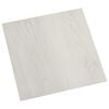 vidaXL Lattes de rev&ecirc;tement de sol autocollantes Beige clair