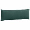 vidaXL Coussins de canap&eacute; 2 pcs Vert fonc&eacute; 120 x 40 cm
