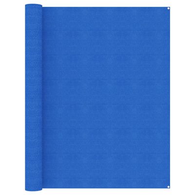 vidaXL Tapis de tente 250x500 cm Bleu
