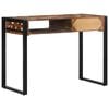 vidaXL Bureau multicolore 100x50x75 cm bois massif de r&eacute;cup&eacute;ration