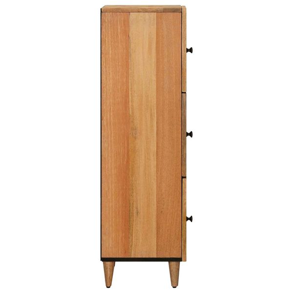 vidaXL Haut Armoire Naturel 40 x 33 x 110 cm Bois de mangue massif