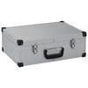 vidaXL Valise &agrave; outils 46 x 33 x 16 cm Argent&eacute; Aluminium