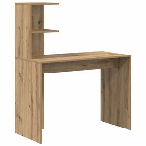 vidaXL Bureau Ch&ecirc;ne artisanal 102 x 50 x 124 cm Bois d'ing&eacute;nierie