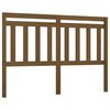 vidaXL T&ecirc;te de lit Marron miel 166x4x100 cm Bois massif de pin