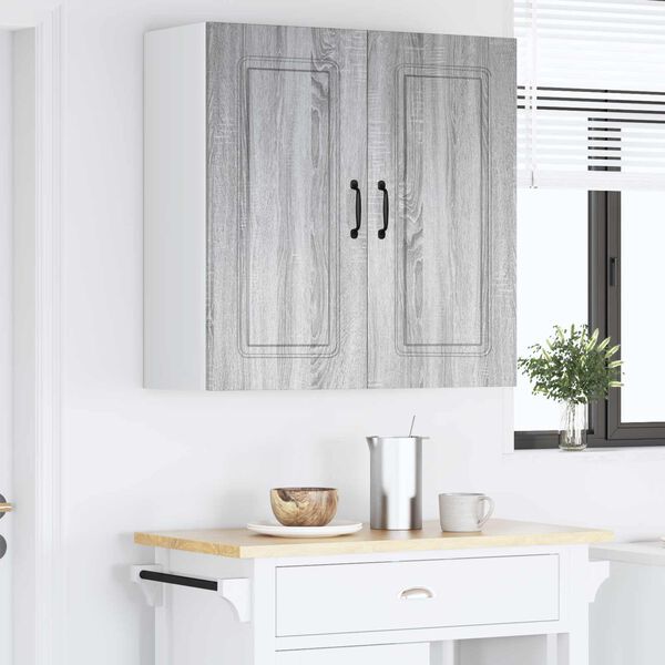 vidaXL Armoire de cuisine Kalmar Gris Sonoma 80 x 31 x 80 cm
