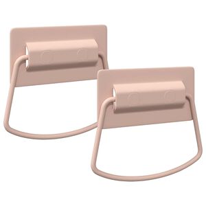 vidaXL Poign&eacute;es de Cabinet 2 pcs Rose 85 x 45 mm M&eacute;tal