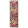 vidaXL Coureur de Tapis LESAKA color&eacute; 80 x 400 cm Velours diamant
