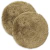 vidaXL Coussin avec oreiller HEERLEN 6 pi&egrave;ces Gris clair Fleece PV