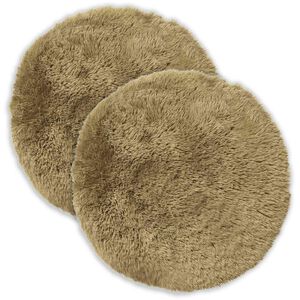 vidaXL Coussin avec oreiller HEERLEN 6 pi&egrave;ces Gris clair Fleece PV