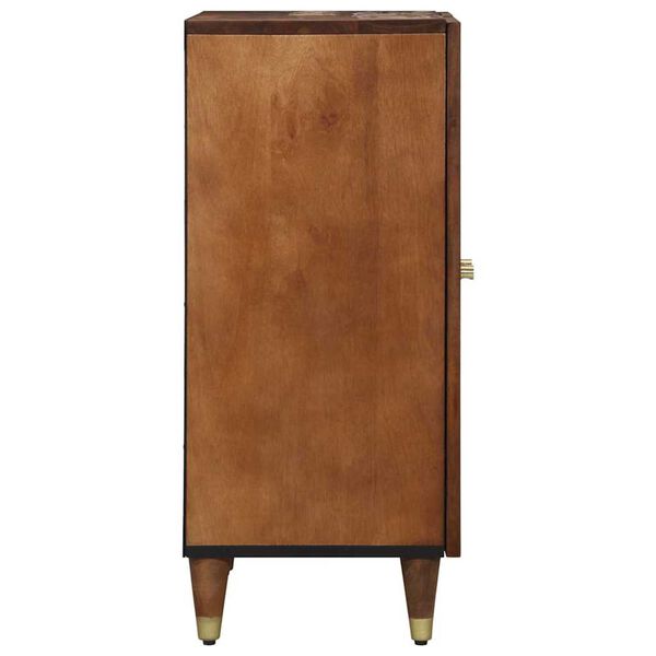 vidaXL Buffet Marron 60 x 33 x 75 cm Bois de mangue massif
