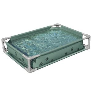 Bestway Piscine de jeu pour animaux de compagnie hors sol Vert