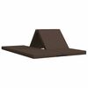 vidaXL Canap&eacute;-lit pliable 140 x 67 x 45 cm Taupe