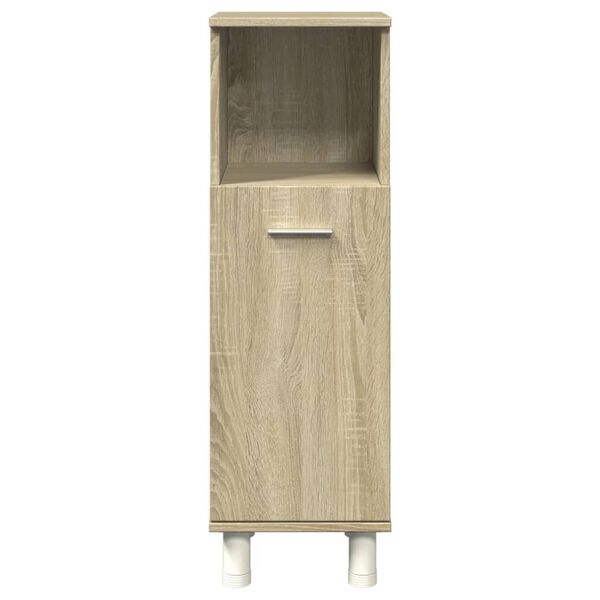 vidaXL Armoire de salle de bain ch&ecirc;ne sonoma 30,5x30x95 cm