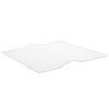 vidaXL Protecteur de table mat 90x90 cm 1,6 mm PVC
