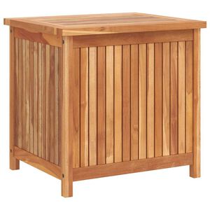 vidaXL Bo&icirc;te de rangement de jardin 60x50x58 cm Bois de teck solide