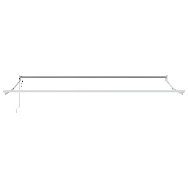 vidaXL Auvent Blanc 5 x 3 m Métal