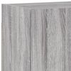 vidaXL Unit&eacute;s murales TV 5 pcs sonoma gris bois d'ing&eacute;nierie