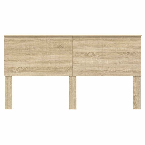 vidaXL T&ecirc;te de lit Ch&ecirc;ne Sonoma 180 cm Bois d'ing&eacute;nierie