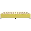 vidaXL Cadre de lit sans matelas vert 200x200 cm tissu