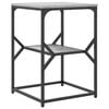 vidaXL Table d'appoint Gris Sonoma 41 x 40 x 60 cm