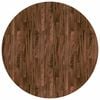 vidaXL Plateau de table &Oslash; 60 x 2,5 cm Rond Bois de ch&ecirc;ne massif
