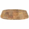 vidaXL Dessus de table 140x60x3,8 cm ovale bois massif de manguier