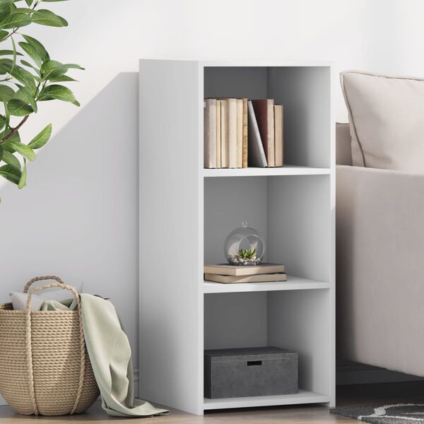 vidaXL Buffet blanc 40x41x93 cm bois d'ing&eacute;nierie