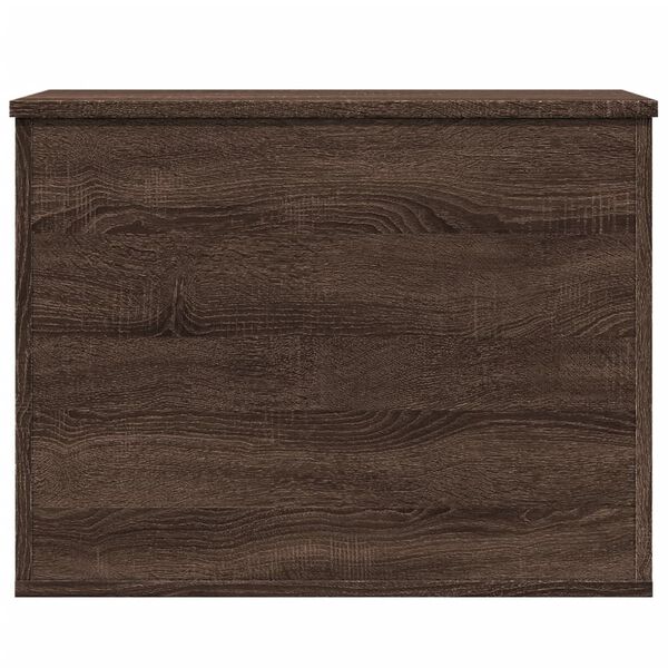 vidaXL Bo&icirc;te de rangement ch&ecirc;ne marron 60x42x46 cm bois d'ing&eacute;nierie
