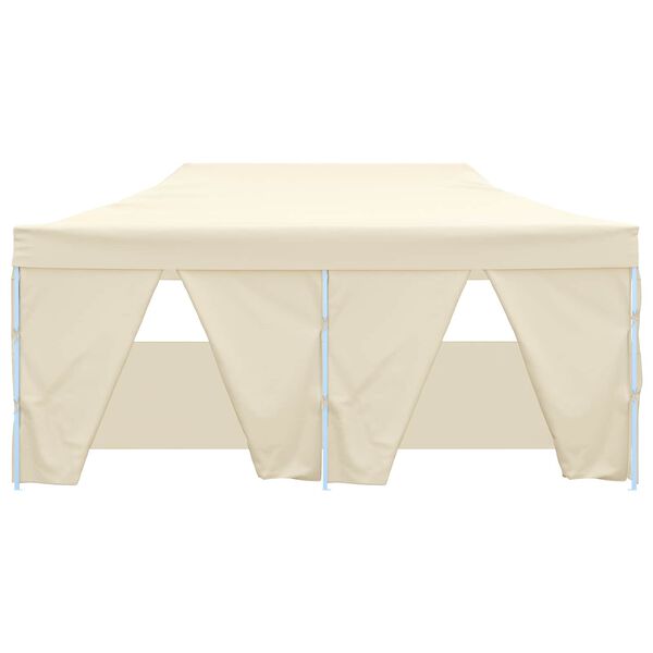 vidaXL Tente de f&ecirc;te Cr&egrave;me 291 x 580 x 315 cm Tissu Oxford