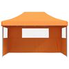 vidaXL Tente de f&ecirc;te Orange 292 x 440 x 315 cm Tissu Oxford