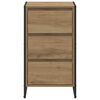 vidaXL Buffet Ch&ecirc;ne artisan 42 x 36 x 75.5 cm Bois d'ing&eacute;nierie