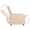 vidaXL Fauteuil inclinable Taupe Tissu