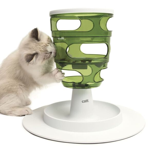 Catit Arbre &agrave; nourriture pour chats Senses 2.0