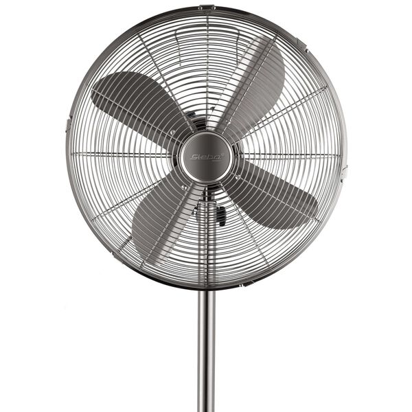 Steba Ventilateur sur pied 50 W Argent&eacute;