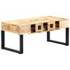 vidaXL Table basse Style cassette 100x52x45 cm Bois de manguier massif