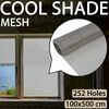 vidaXL &Eacute;cran en treillis Acier inoxydable 100x500 cm Argent&eacute;