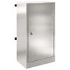 vidaXL bo&icirc;te aux lettres Argent&eacute; 30 x 20 x 55 cm Acier inoxydable