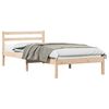 vidaXL Cadre de lit Marron 225,5 x 85,5 x 69,5 cm Bois de Pin Massif