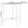 vidaXL Ensemble bistrot 3 pcs Huile Naturelle Bois d'Acacia Massif